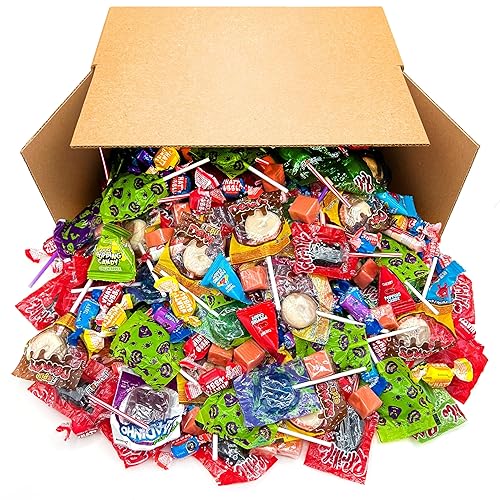 Candy Variety Pack | 10 Pound Box | Bulk Candy for Classroom | Party Mix Individually Wrapped | Popping Rocks, Lollipops, Gum, Caramels, Taffies |