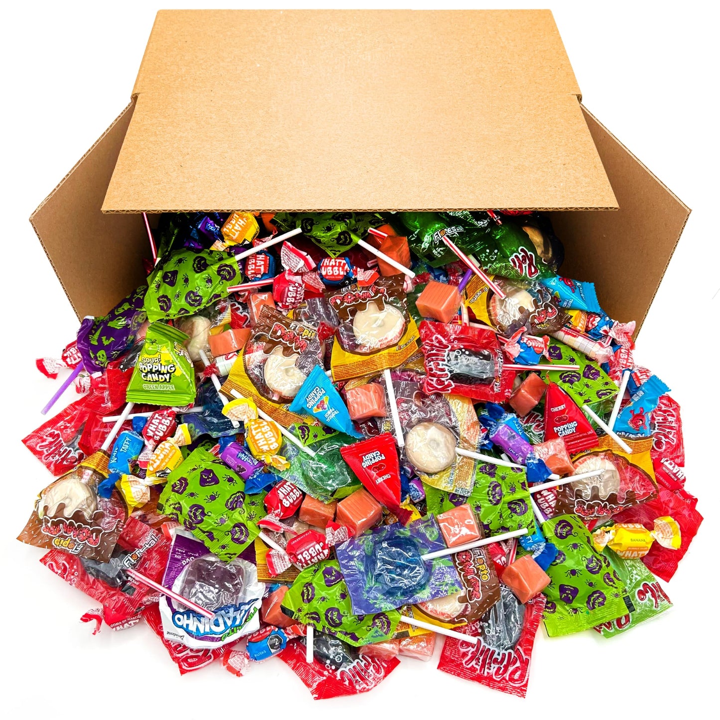 Candy Variety Pack | 10 Pound Box | Bulk Candy for Classroom | Party Mix Individually Wrapped | Popping Rocks, Lollipops, Gum, Caramels, Taffies |