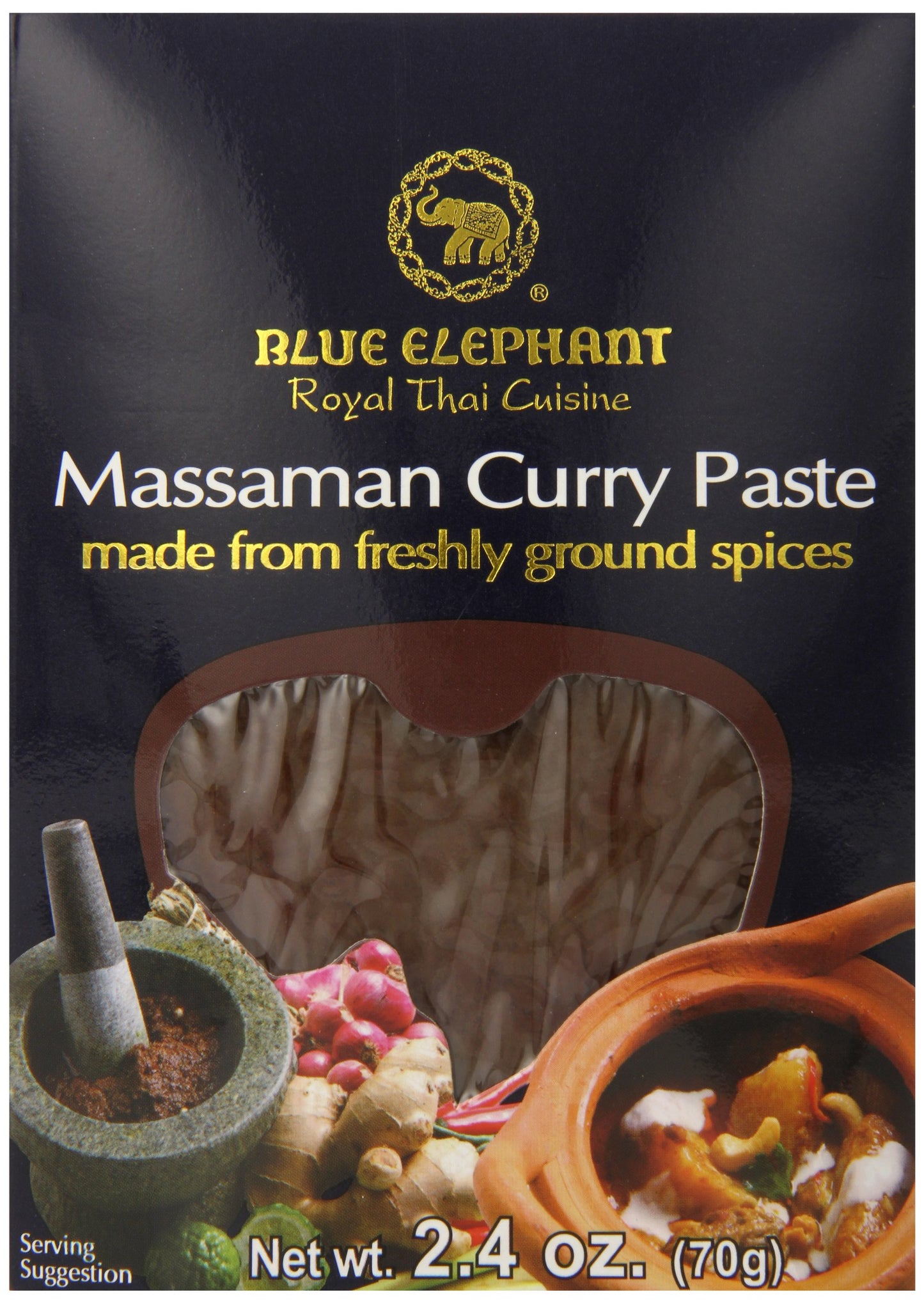 Blue Elephant Royal Thai Cuisine Curry Paste, Massaman, 2.46 Ounce