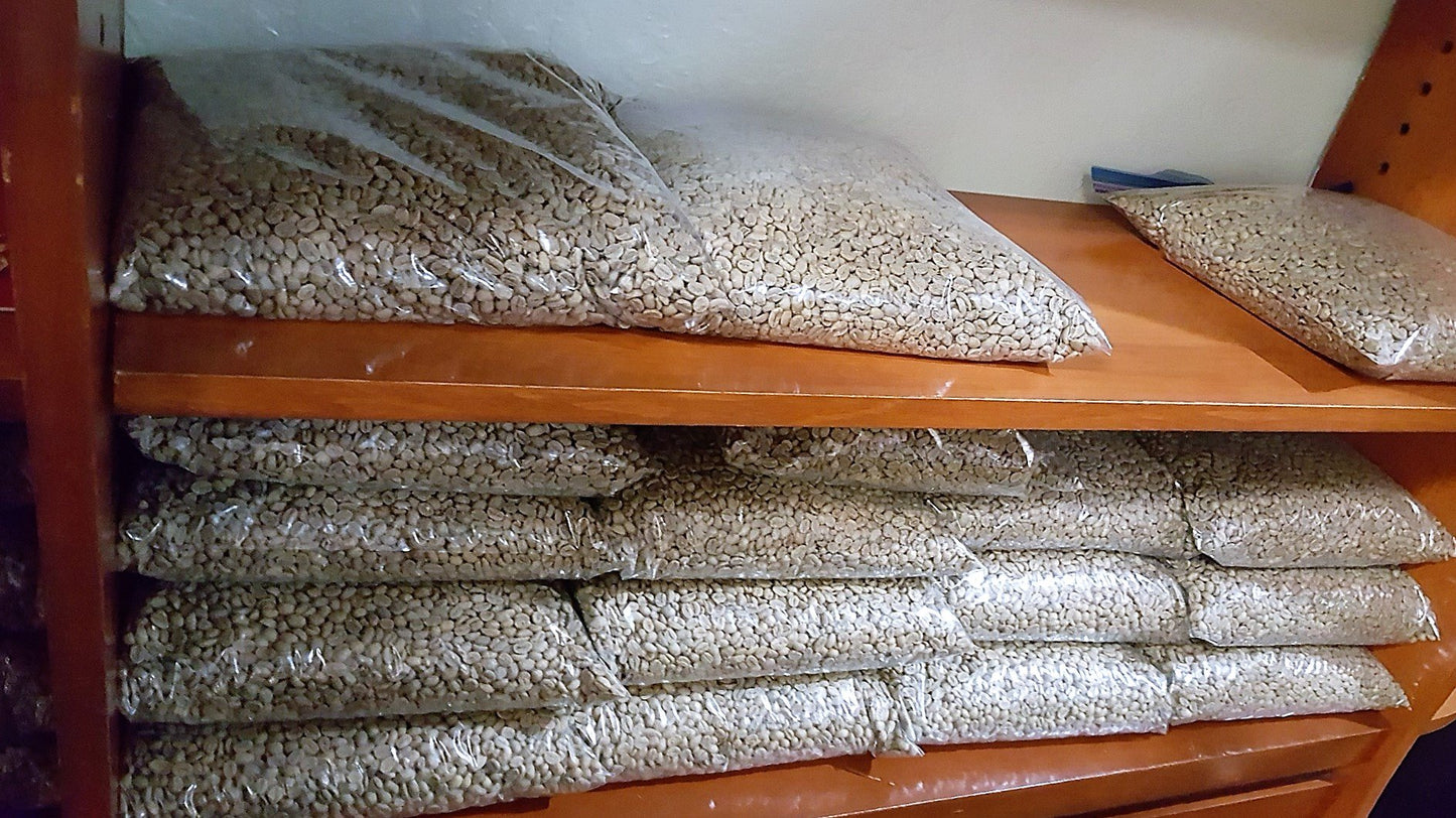 5 lb. Unroasted Ethiopian Coffee Beans ~ 100% all natural ~ Arabica Coffee Beans ~ Available in 5 lb. bag only