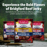 Bridgford Sweet Baby Ray's Beef Jerky Sweet Teriyaki 10 oz Pack of 3 - High Protein Beef Jerky for Low Carb and High Protein Diets - Ready-to-Eat