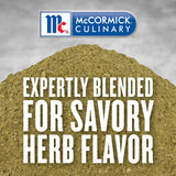 McCormick Culinary Poultry Seasoning, 12 oz - One 12 Ounce Container of Poultry Seasoning Spice with No MSG for Chicken Turkey, Stuffing and Casserole
