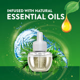 Air Wick Vibrant Plug-In Scented Oil Refills, 3 Count, Fresh Waters, Air Freshener, Essential Oils, Eco Friendly