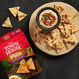 Town House Pita Crackers, Party Snacks, Game Day, Mediterranean Herb 9.5oz Box