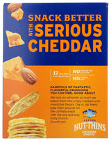 Blue Diamond Almond Nut-Thins Cracker Snacks - Cheddar Cheese - 4.25 oz