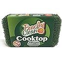 Antimicrobial Cooktop Cleaner Silicone Scrubber by Peachy Clean (Qty 1)