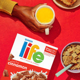 Quaker Life Breakfast Cereal, Chocolate Flavor and Cinnamon Variety Pack, 39.1 oz Boxes (3 Pack) (Packaging Graphics May Vary)