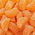 Orange Slices Jelly Candy | 1-Pound Bag | Old Fashioned Citrus Fruit Slices | Dye Free Candy | Naturally Flavored | Vegan Soft Treat for Buffets