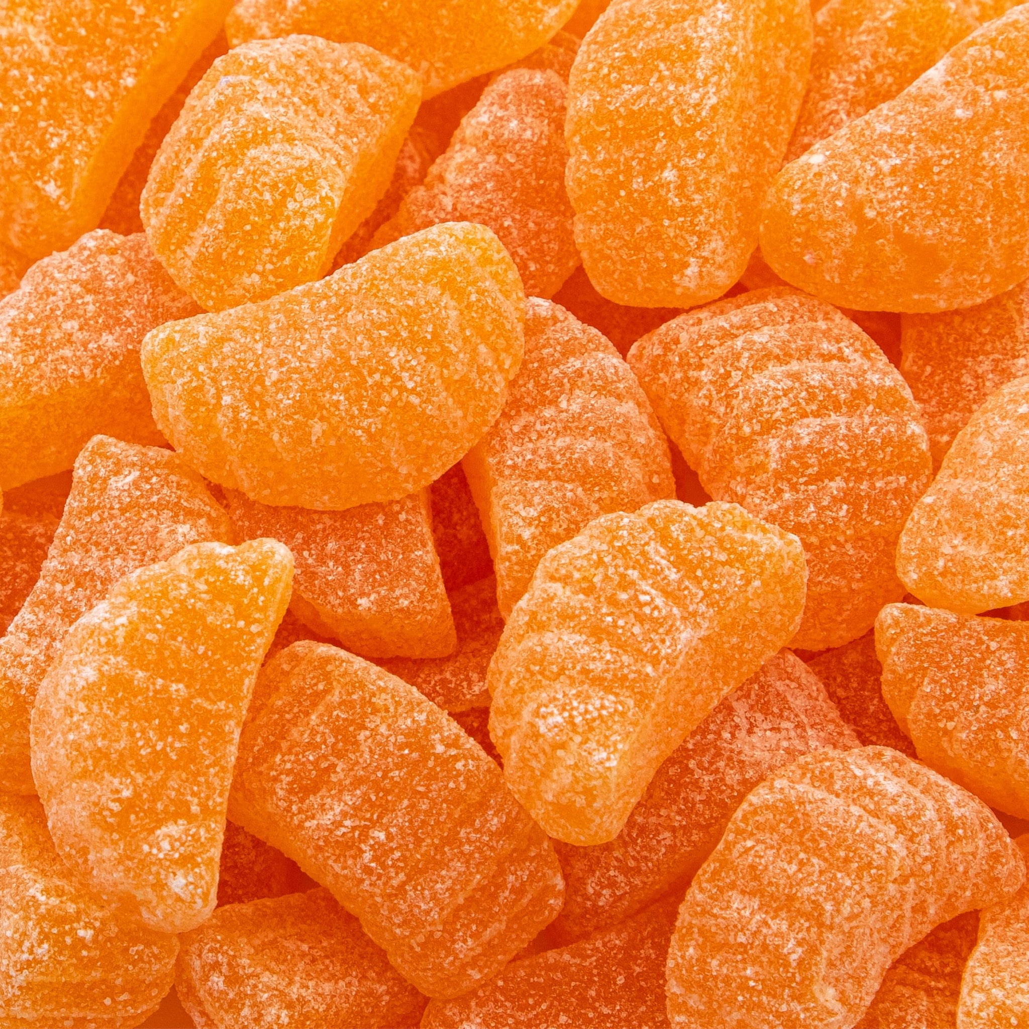 Orange Slices Jelly Candy | 1-Pound Bag | Old Fashioned Citrus Fruit Slices | Dye Free Candy | Naturally Flavored | Vegan Soft Treat for Buffets