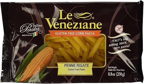 Le Veneziane Gluten Free Penne Rigate Corn Pasta - 8.8 oz