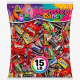 Party Favor Candy Mix - 15 lb Stuffers Candy Bulk - Goodie Bag Stuffers for Kids Party Favors - Candy Variety Pack - Bulk Candy Bags - Bulk Candy
