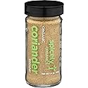Spicely Organic Coriander Powder 1.40 Ounce Jar Certified Gluten Free