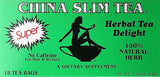 China Slim Tea Super Slim Dieter's Delight All Natural 18 Tea Bags - SET OF 3