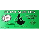 China Slim Tea Super Slim Dieter's Delight All Natural 18 Tea Bags - SET OF 3