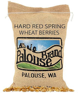 Palouse Brand Certified Glyphosate Residue Free Hard Red Spring Wheat Berries | 5 LBS | 100% Non-Irradiated | Certified Kosher Parve | USA Grown |