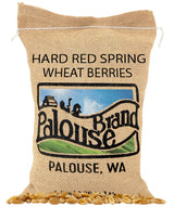 Palouse Brand Certified Glyphosate Residue Free Hard Red Spring Wheat Berries | 5 LBS | 100% Non-Irradiated | Certified Kosher Parve | USA Grown |