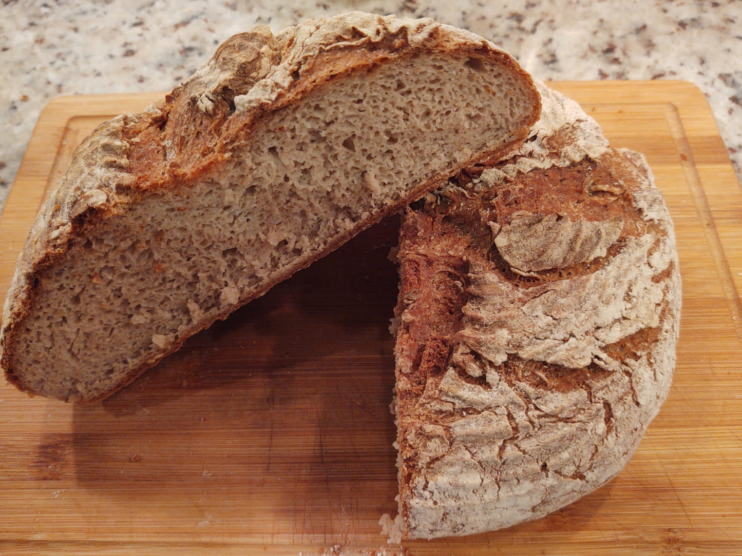 Glutenfreeee Gluten Free Rustic Multigrain Bread Mix, 16 Ounce - Whole Grain, Delicious, Vegan, Breakthrough Recipe, Artisan, Crispy Crust, Develops Real Dough, Moist Crumb, Easy, Celiac Friendly