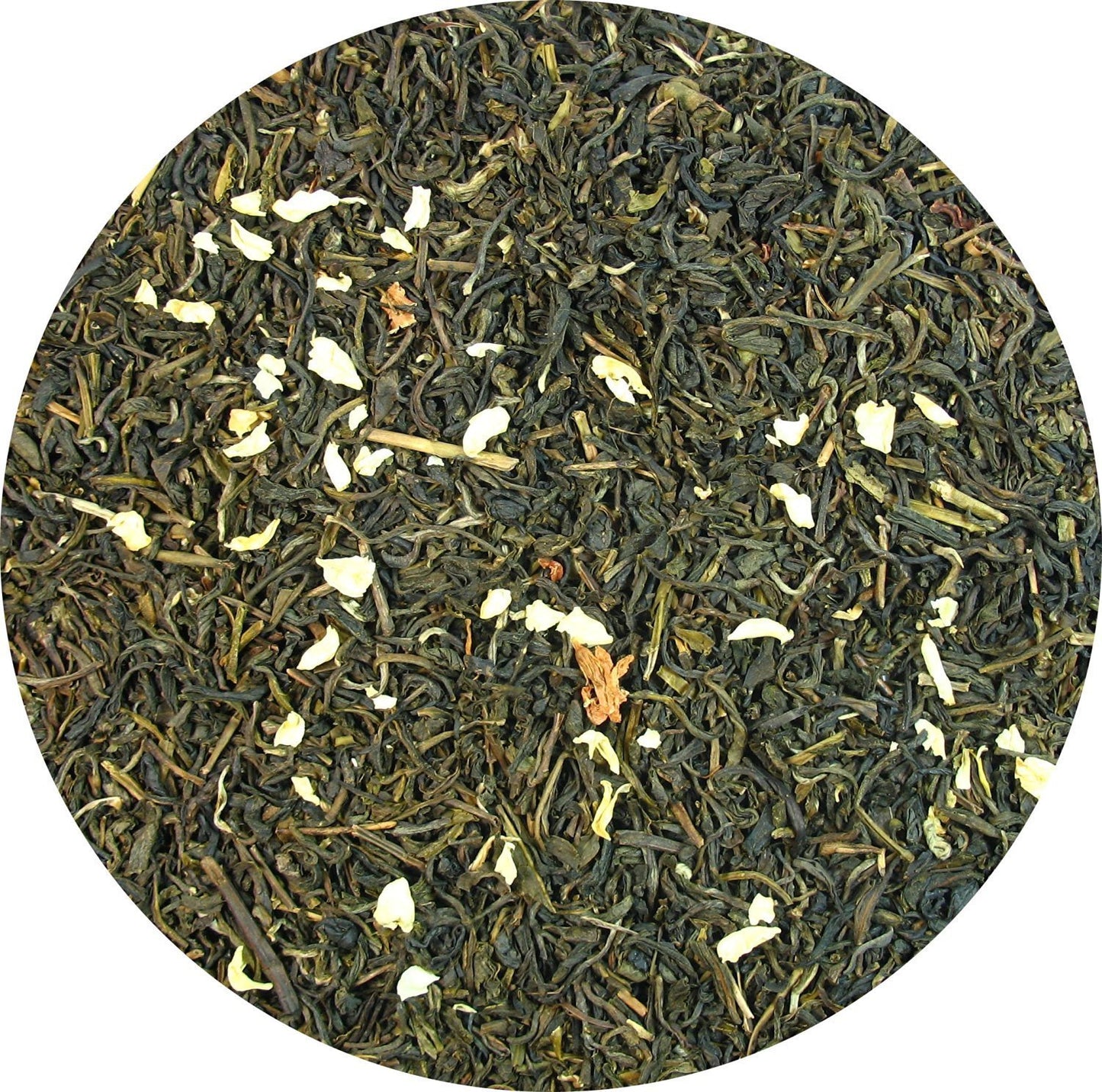 Greenhilltea Premium Bulk Tea, Organic Jasmine Green Tea loose leaf Tea- 8 Oz Bag