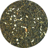 Greenhilltea Premium Bulk Tea, Organic Jasmine Green Tea loose leaf Tea- 8 Oz Bag