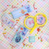 Frankford Disney's Stitch Pre-filled Easter Basket with Games and Activities, Jelly Beans, and Smarties Candy