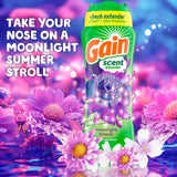 Gain In-Wash Laundry Scent Booster Beads, Moonlight Breeze Scent, 24.0 OZ, Fresh Extender + Odor Protection