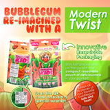 Bubblegum Kids Theo’s Wacky Watermelon Sugar Free Gum | Watermelon Flavor, Sugarless Gum with Xylitol | Vegan, Low Calorie Candy for Kids & Adults |