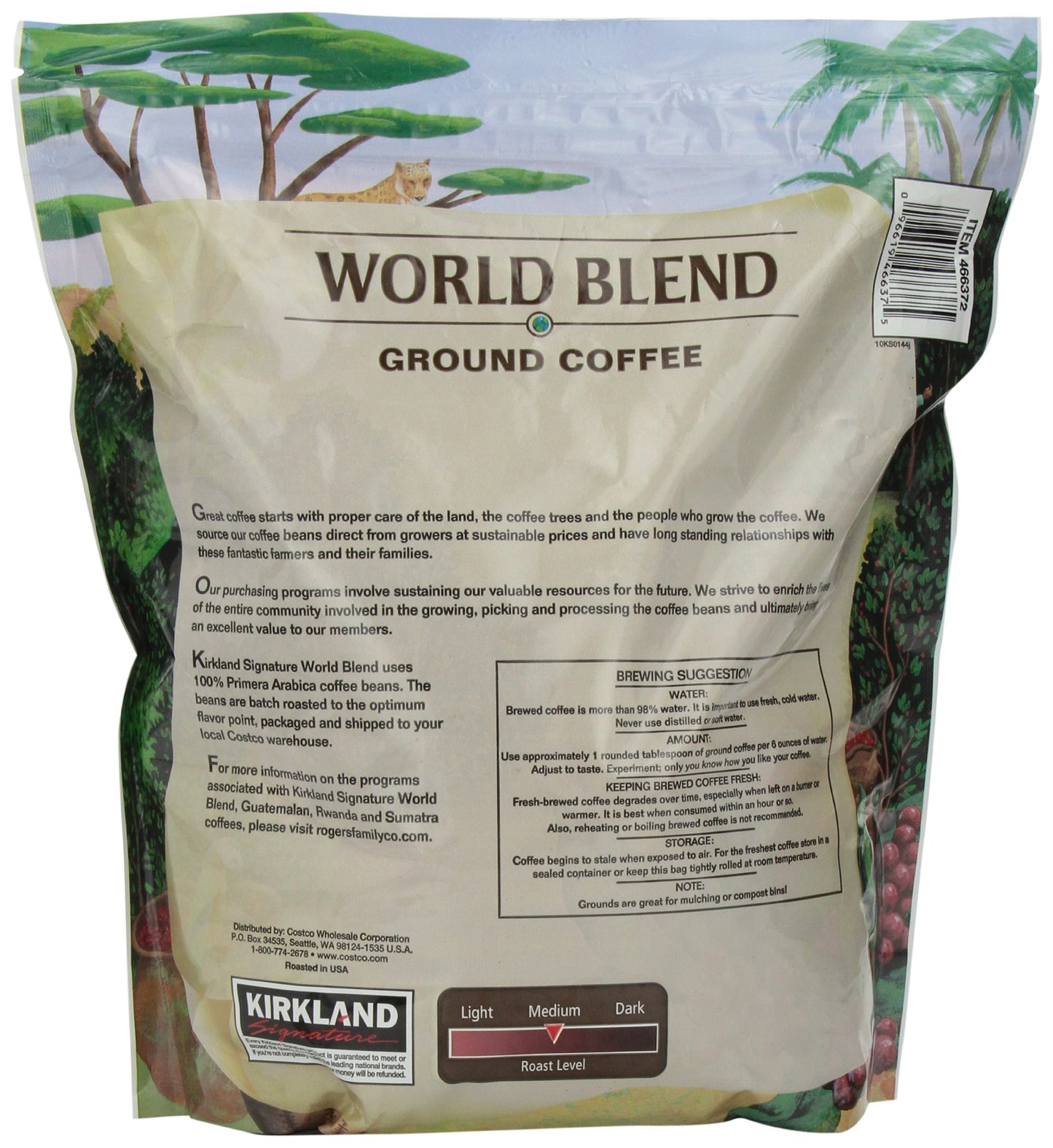 Kirkland Medium Roast Coffee-40 oz