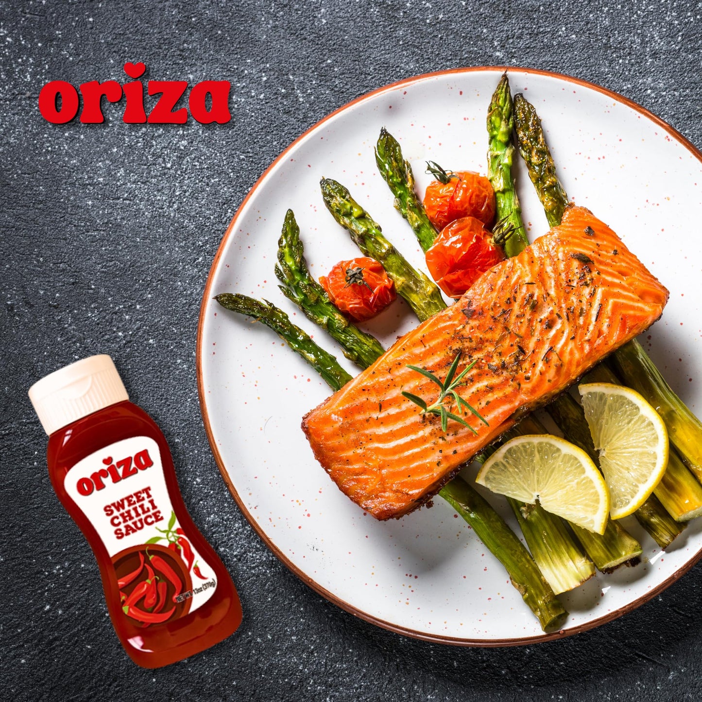 Oriza Sweet Chili Sauce 13oz (Pack of 12) - Bulk Asian-Inspired Sauce for Restaurants & Food Service