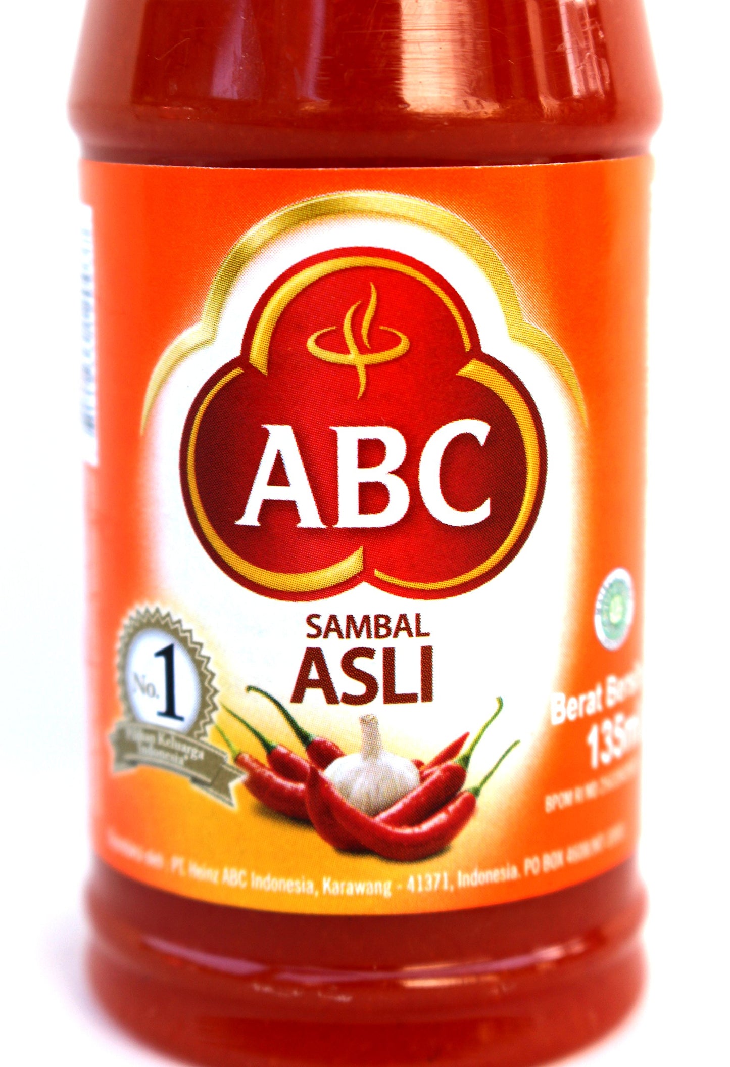 Abc Sambal Asli Chilisauce 140ml