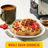 Eggo Thick and Fluffy Frozen Waffles, Frozen Breakfast, Whole Grain Waffles, Original, 23.2oz Box (12 Waffles)