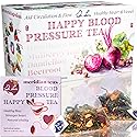 Dr. Lu’s Happy Blood Pressure Tea | 100% Natural Heart Functional Tea for Blood Pressure Support | Beetroot, Hawthorn Berry, Mulberry Leaf, Dandelion