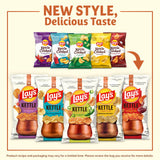 Lay's Kettle Cooked Potato Chips, Variety Pack, 0.85 Ounce (Pack of 40)