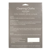 KAF Home Pantry Multipurpose Microfiber Textured Cleaning Cloth 4-Pack, 15 x 18-Inch, (1 Utility, 1 Stainless Steel, 1 Glass, 1 Wood)