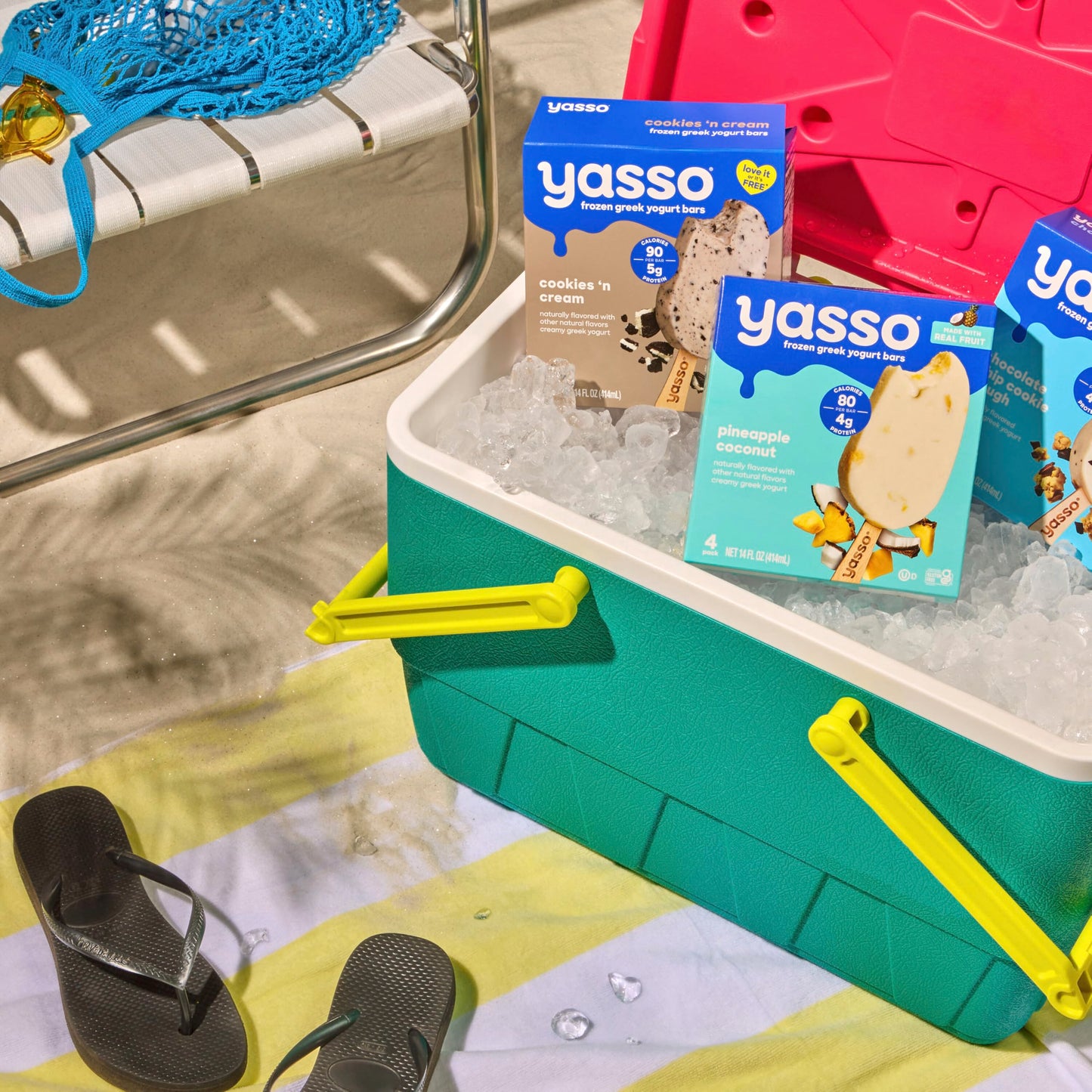 Yasso Pineapple Coconut Greek Yogurt Bars, 14 FZ