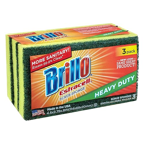Estracell Heavy-Duty Scrub Sponge (3-Count)