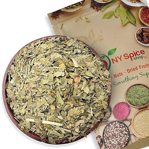 NY Spice Shop Ginkgo Biloba Leaves Cut & Sifted - 4 Ounce Natural Dried Herbal Tea Biloba Leaves Bulk Wildcrafted