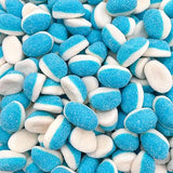 Blue Raspberry Puffs Gummy Candy | 1 Pound Bag | Blue Candy for Baby Shower Favors & Gender Reveal Parties | Fluffy Gummies for Goodie Bags & Cake