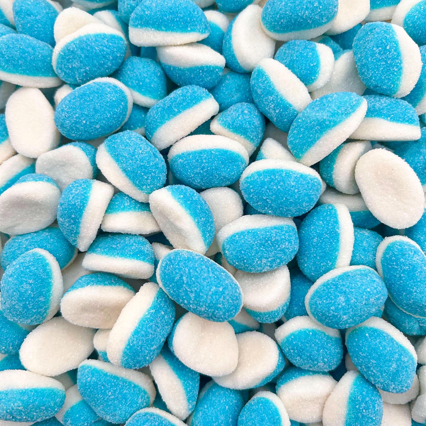 Blue Raspberry Puffs Gummy Candy | 1 Pound Bag | Blue Candy for Baby Shower Favors & Gender Reveal Parties | Fluffy Gummies for Goodie Bags & Cake
