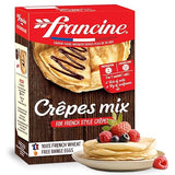 Francine French Crepe Mix - Makes 20 French Crepes | Just Add Water, Imported from France, 13 oz