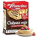 Francine French Crepe Mix - Makes 20 French Crepes | Just Add Water, Imported from France, 13 oz