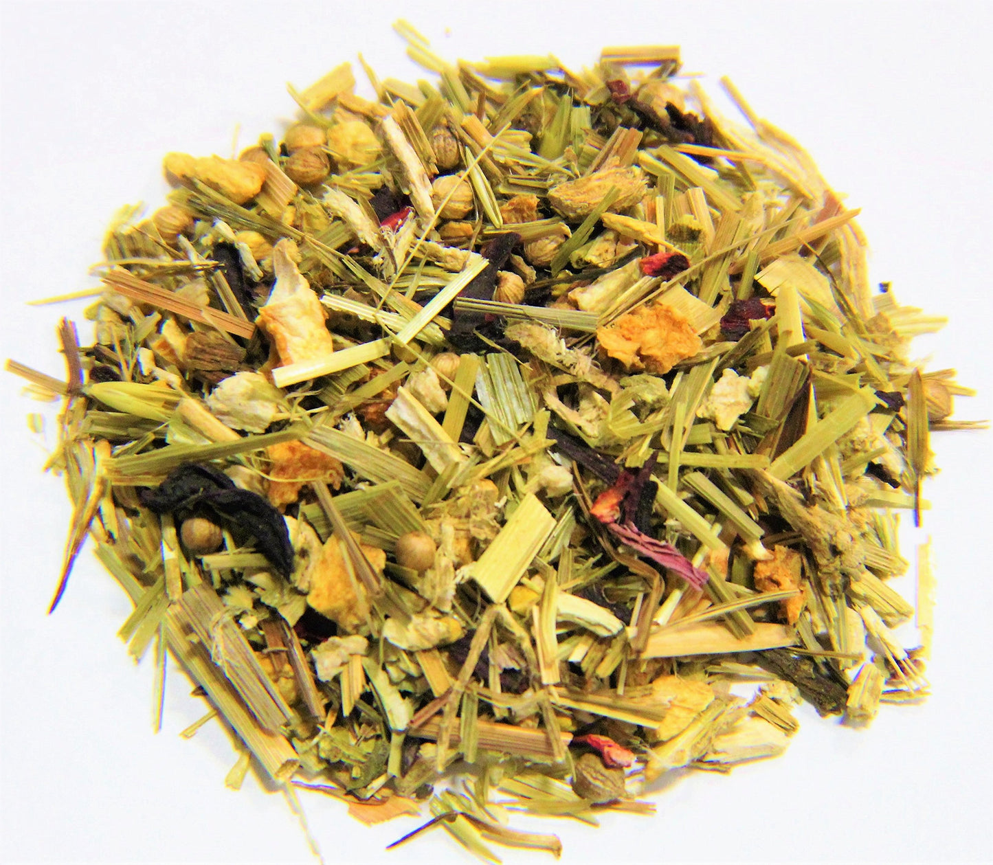 Nelson's Tea Lemon Ginger Honey - Cut & Sifted, Caffeine Free Herbal Loose Leaf Tea with Echinacea, Lemongrass, Bee Pollen, Marshmallow Root