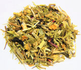 Nelson's Tea Lemon Ginger Honey - Cut & Sifted, Caffeine Free Herbal Loose Leaf Tea with Echinacea, Lemongrass, Bee Pollen, Marshmallow Root