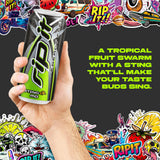 Rip-It Energy Drink | Sting-Er Mo | Tropical Fruit Flavor | 12-Pack (16oz Cans) | 160mg Caffeine | Smooth Finish | Ignite Focus | Hardcore Energy That