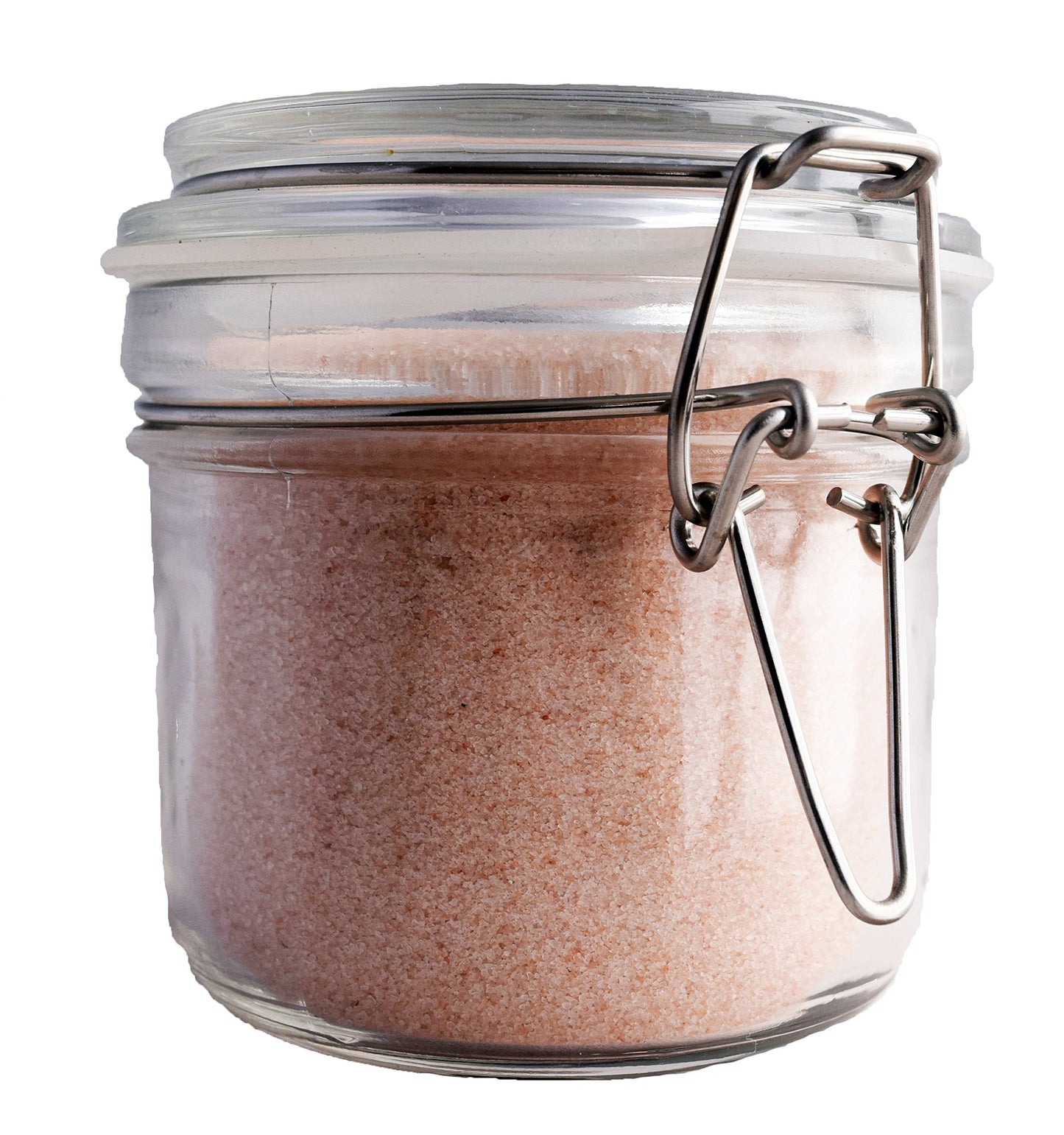 Gourmet Himalayan & Hawaiian Black Lava Sea Salt Gift Set (Ground Fine - 8oz Each) in Reusable Airtight 8oz Chefs Spice Jars - Kosher and non-GMO
