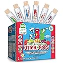 Otter Pops Freezer Bars, 100% Fruit Juice Ice Pops, Original Flavors (80ct - 2oz bars)