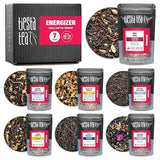 Tiesta Tea - Black Sampler Dry Flight Set, Loose Leaf, High Caffeine, Makes Hot & Iced, Assorted Tea Sets with Herbal, Chai, Fruit Black Teas & More