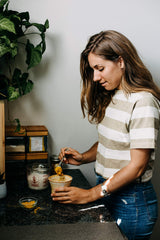 Golden Root Spicy - Spicy Unsweetened Turmeric Latte Superfood - Turmeric Golden Milk Powdered Mix - 30 serving