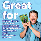The Original Bag of Poo®, Gorilla Poo (Banana Flavor Cotton Candy) Novelty Poop Gag Gift. Free sticker inside.