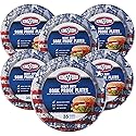 Kingsford Heavy Duty Paper Plates, Patriotic American Flag Disposable Dinner Plates for BBQ Parties, Tailgates, and Outdoor Cookouts, Durable Party