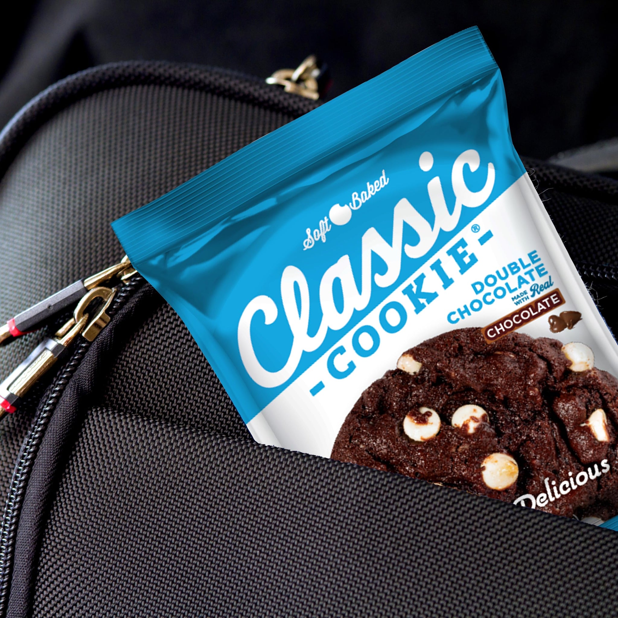 Classic Cookie, Soft Baked Cookie, Double Chocolate 3oz, 8 Count Pack